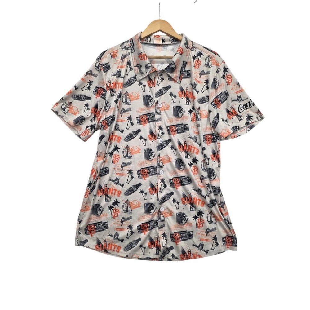 San Francisco Giants 2025 Aloha Shirt SGA 8/9/25 SF Hawaiian size XL